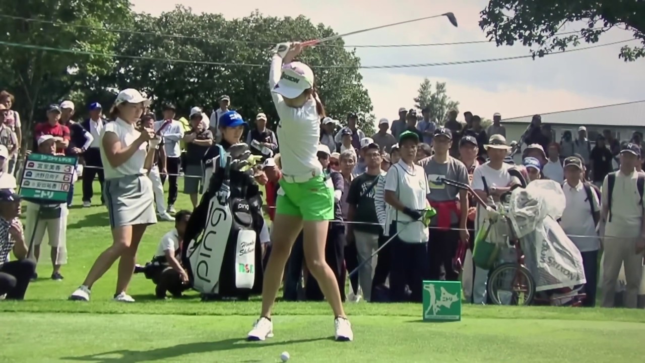 【ゴルフ】 安田 祐香 スウィング