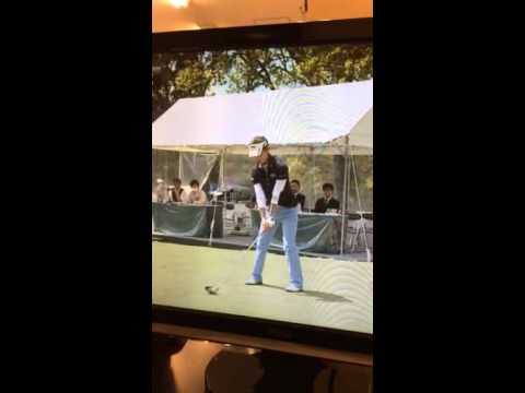 藤田光里プロ2014ヤマハレディース初日