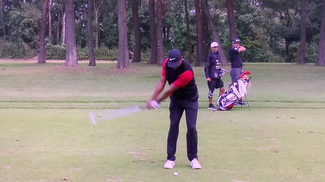 【ゴルフ】 タイガー ウッズ スローモーションスイング ZOZO CHAMPIONSHIP 2019 Final Round