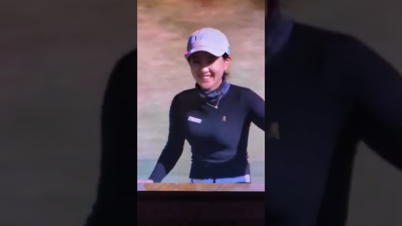 永井花奈  3連続バーディー！！  #shorts #ショート #永井花奈