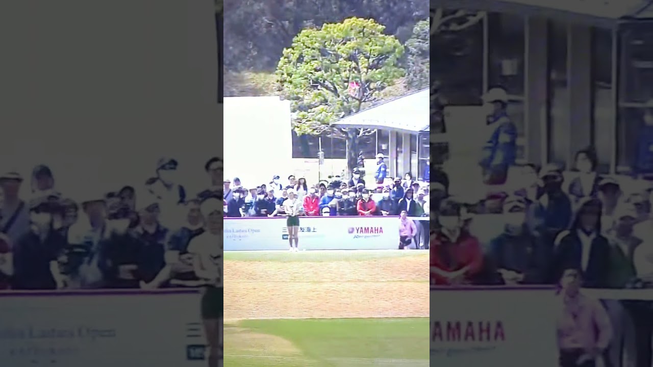 鶴岡果恋  最終日最終組  ヤマハレディース #shorts #ショート #鶴岡果恋