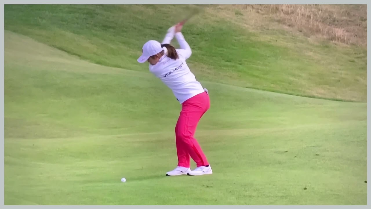 祝米ツアー初優勝【ゴルフ】 古江彩佳　スイング