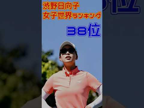 渋野日向子38位　国別対抗戦有資格者も決定【女子世界ランキング】