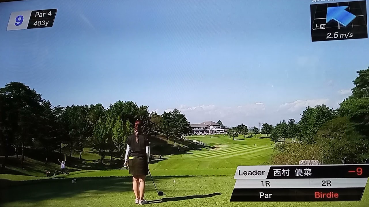 【ギャラリーマナー違反】2021日本女子オープン【子供絶叫！】西村優菜選手動じず