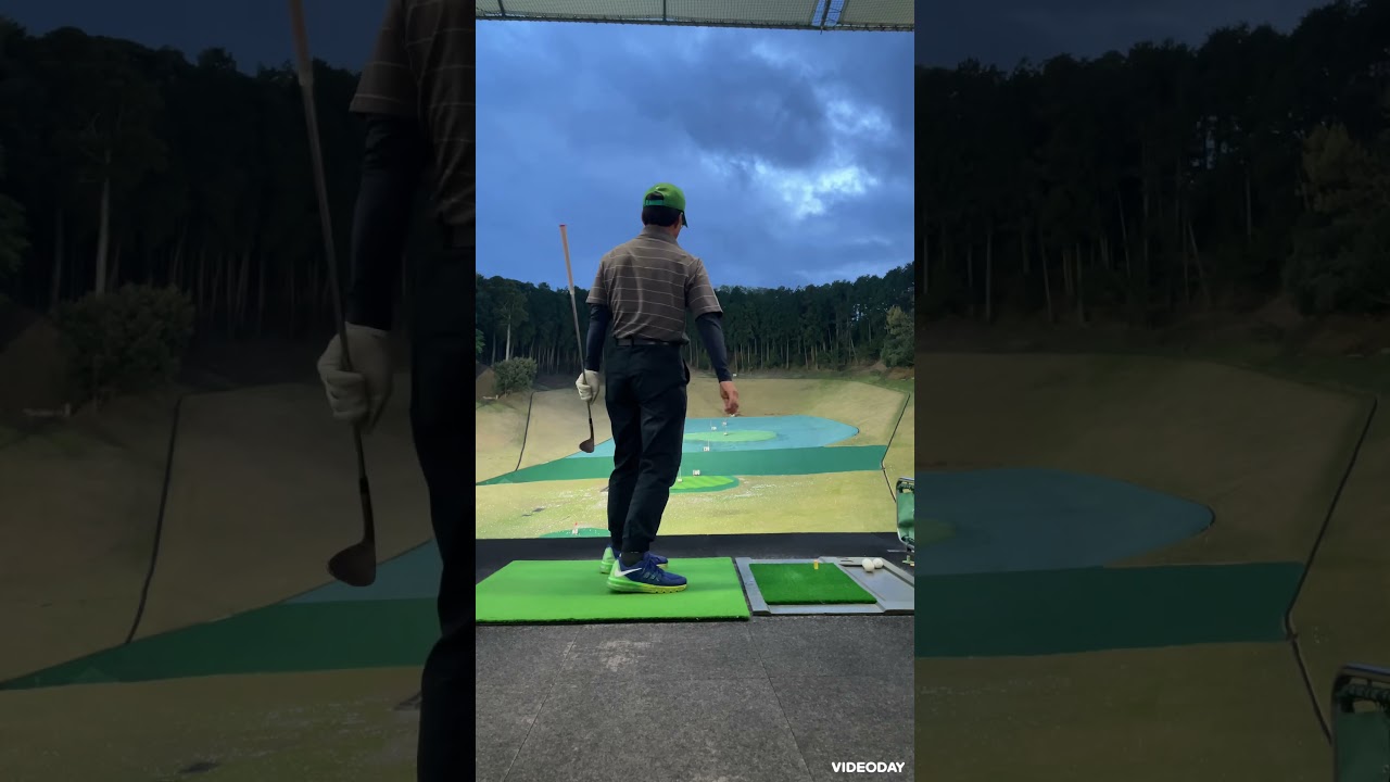 ジェイソン・デイ風ボディーターンだけで打つアプローチ🙂 #ゴルフ#アプローチ #golf #pga