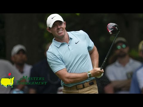 Rory Mcilroy Everyshot from Round 1 Masters 2023