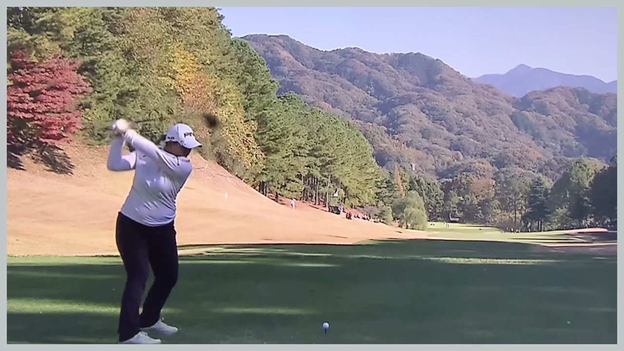 【ゴルフ】 鈴木愛　スイング