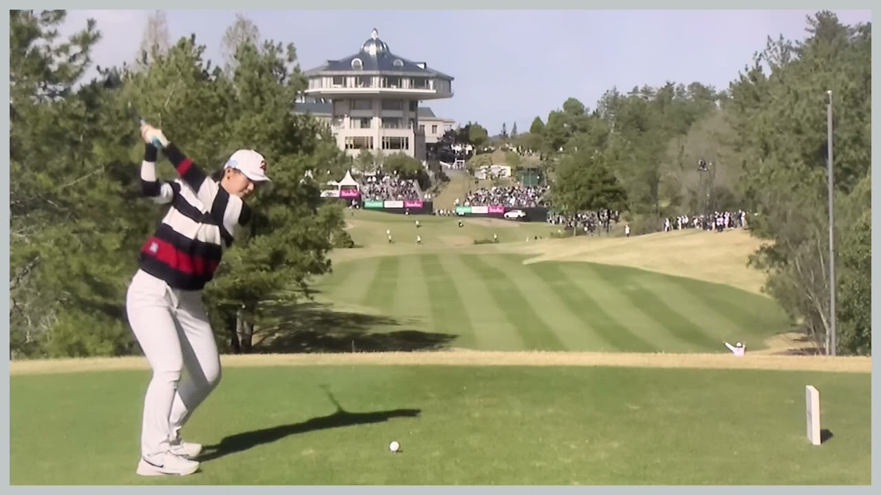 【ゴルフ】 吉田優利　スイング