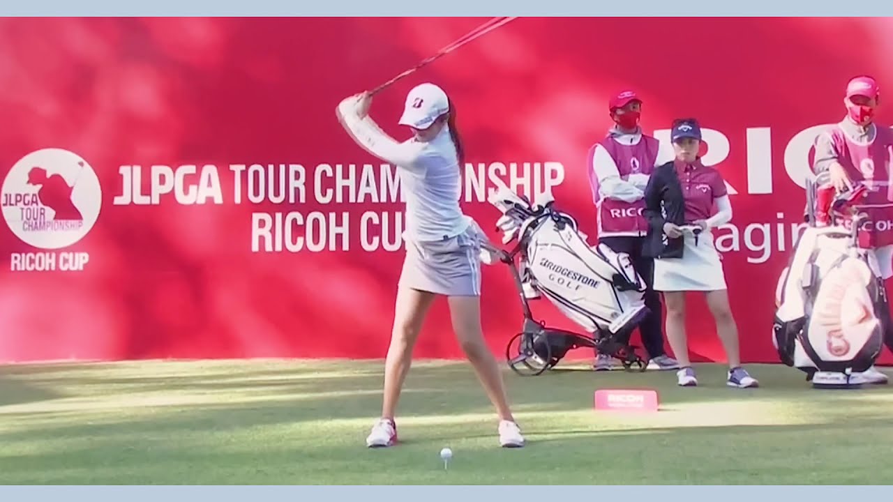 【ゴルフ】 稲見萌寧 スイング