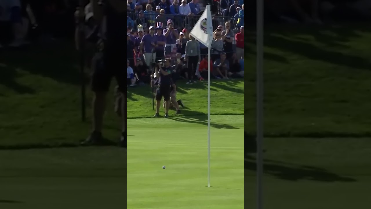 IMPOSSIBLE to hit a better flop shot! 🔥