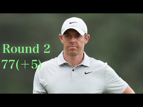 ローリーマキロイ 2023 マスターズ 2日目 / Rory Mcilroy 2023 Masters Round2