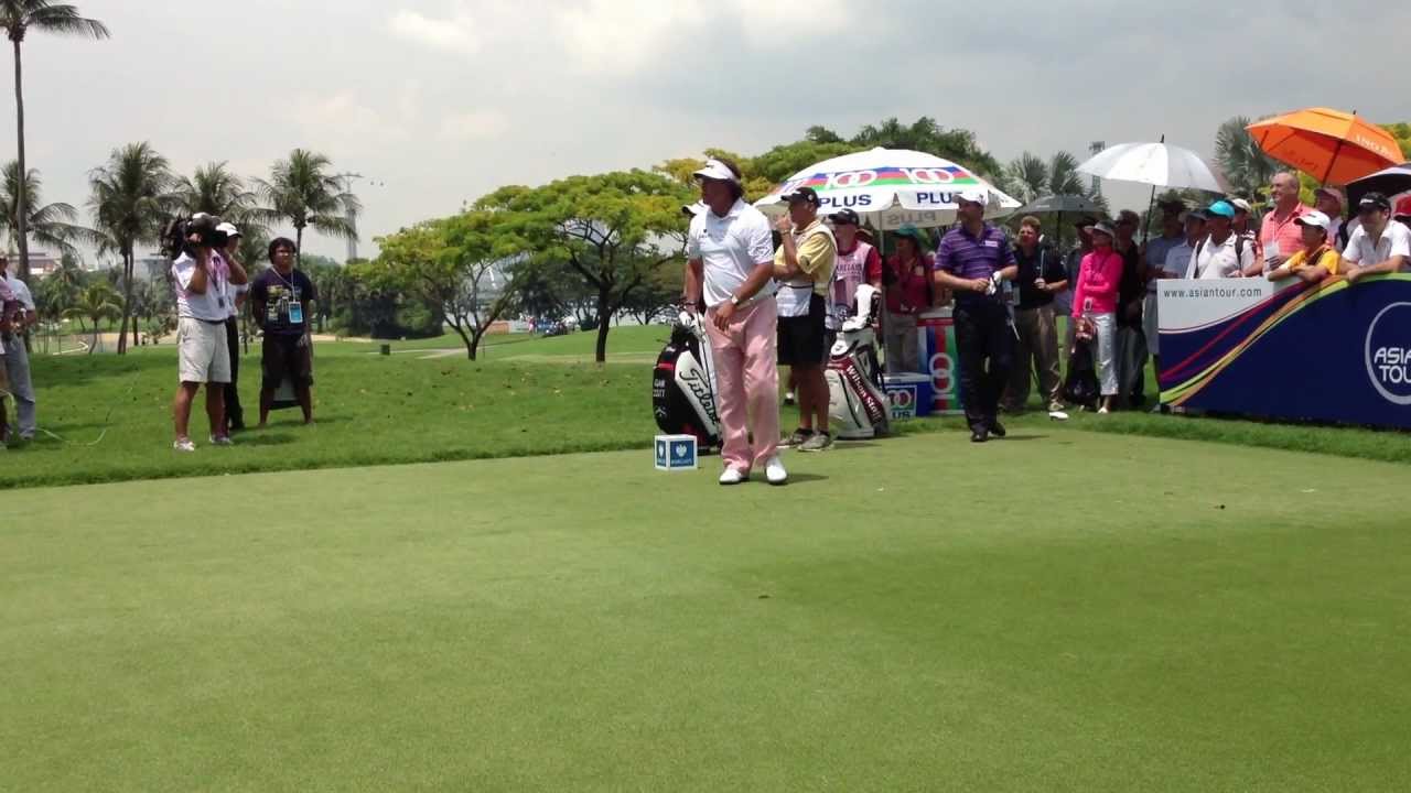 2012年バークレイズシンガポールオープン　フィル・ミケルソン