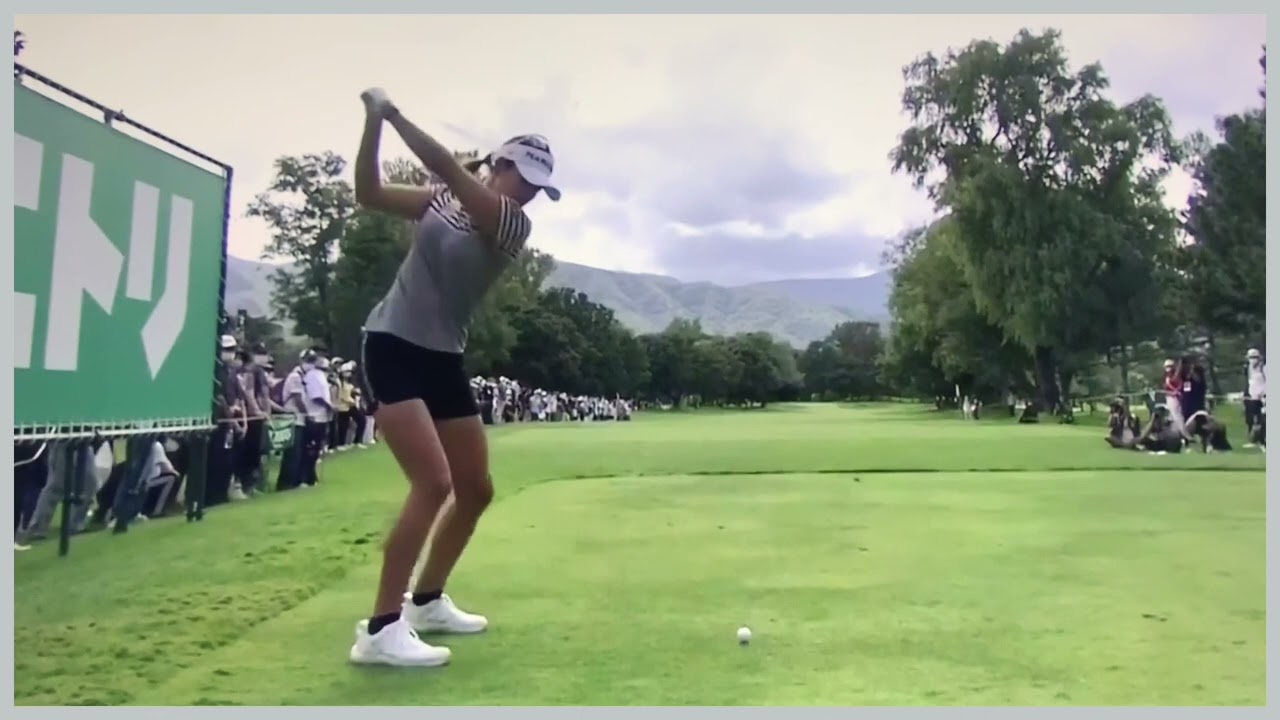 【ゴルフ】 原英莉花　スイング