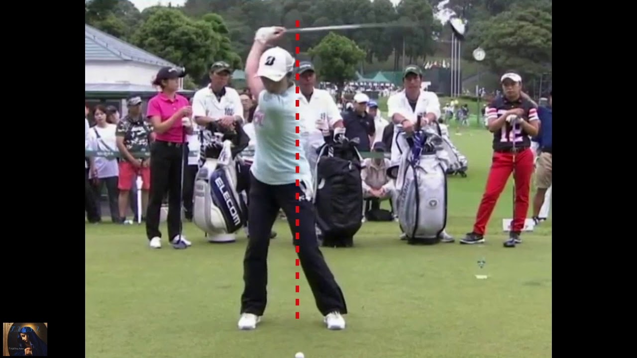 大里桃子、中心軸の変化による重心配分