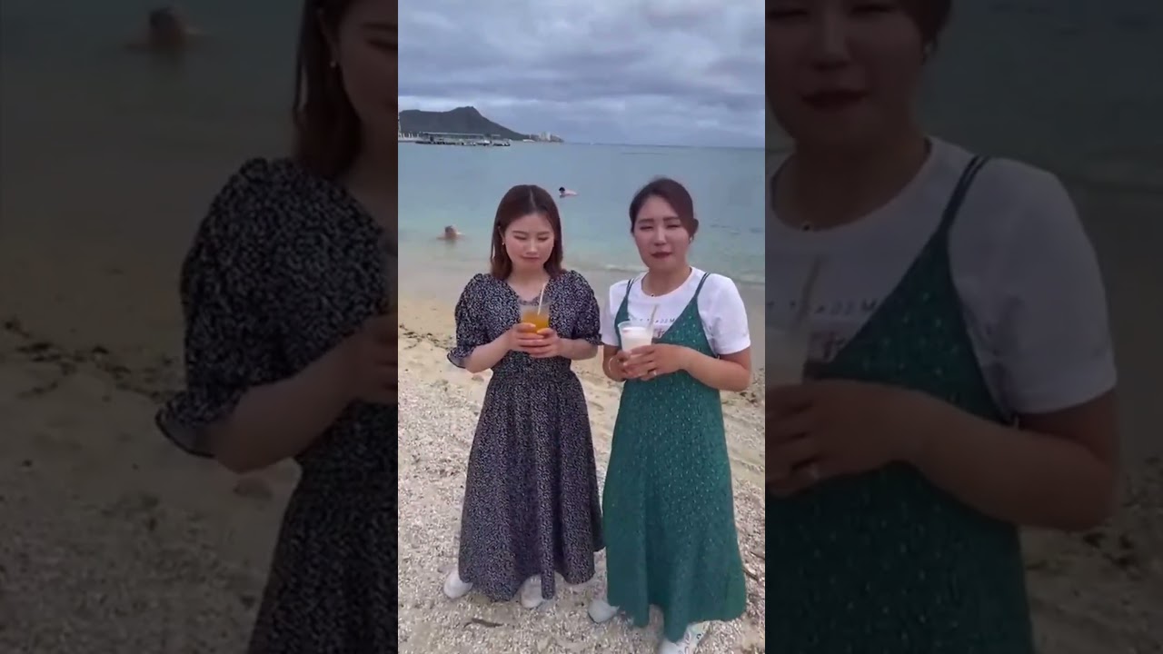 西村優菜 in ハワイ 水着じゃないんかーい #shorts