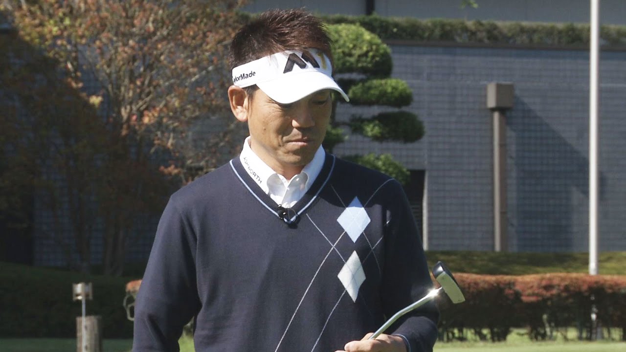 田中秀道プロ Gyelin Putter試打