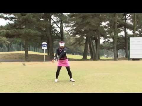 有村 智恵 ショット映像 正面（スロー再生）