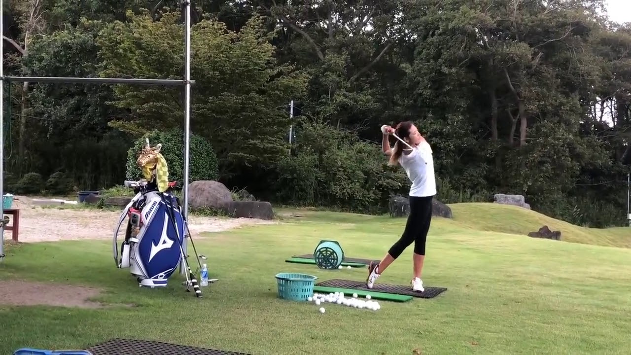 【原英莉花プロ】調整練習