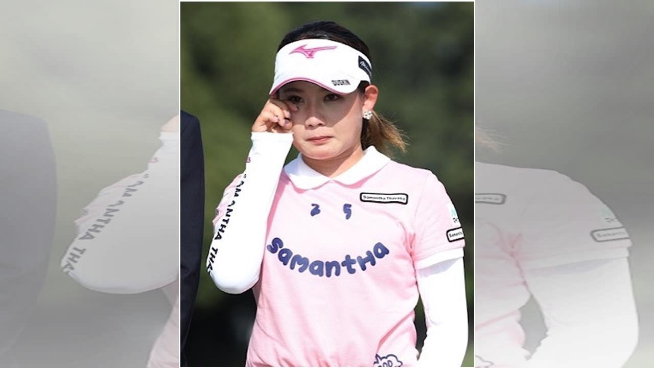 優勝を逃した吉本ひかる＝女子ゴルフ