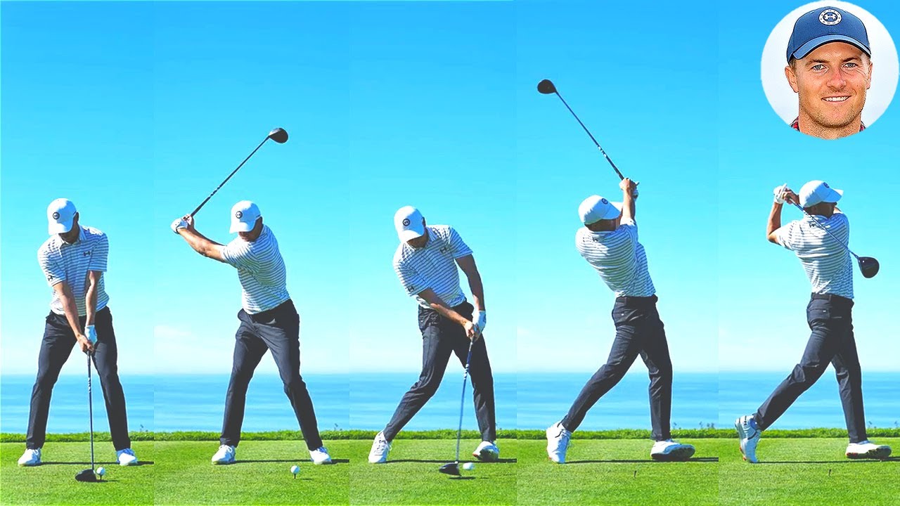 Jordan Spieth ジョーダン・スピース プロゴルファー DRIVER SHOT SLOW MOTION !!!