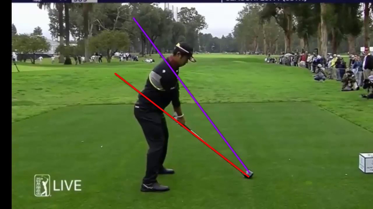 松山英樹・マキロイのゴルフスイング　ドライバーをスローで比較