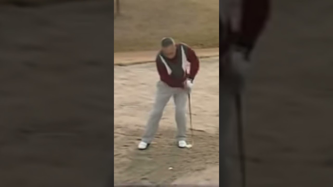 ジャンボ尾崎・青木功を育てた《林由郎流》〝秘技！引打ち！〟目玉バンカーショット　#golf #golfsport #playgolf #アプローチ #パーシモンhage #林由郎