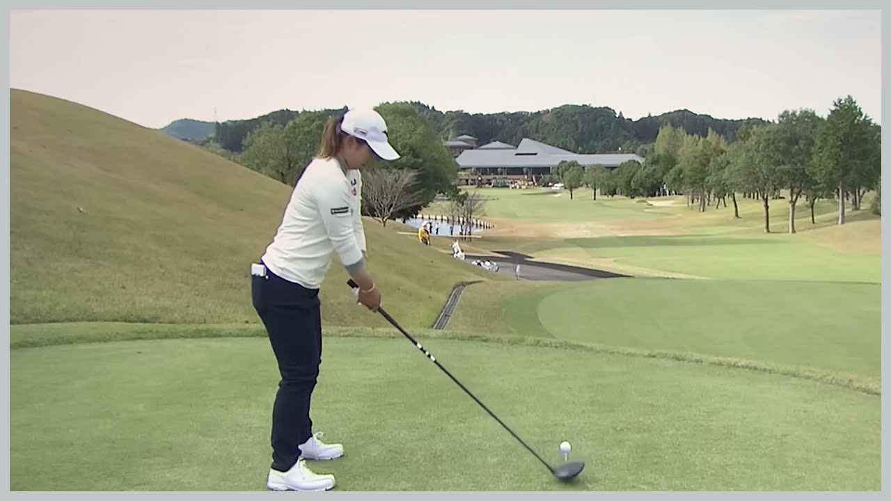 【ゴルフ】 西郷真央　スイング