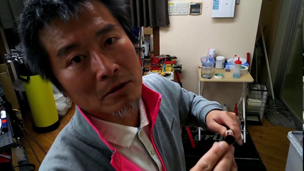 グリップ交換の仕方・ガーセングリップ・GARSEN（ガーセン）G-Pro MAX・2016年全英オープン優勝のヘンリック・ステンソン