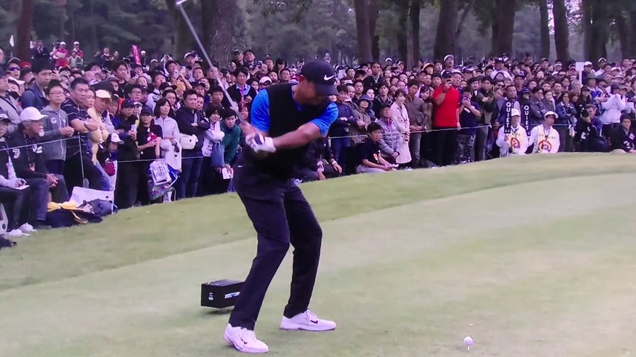 【ゴルフ】 タイガー ウッズ スローモーションスイング ZOZO CHAMPIONSHIP 2019 3rd Round