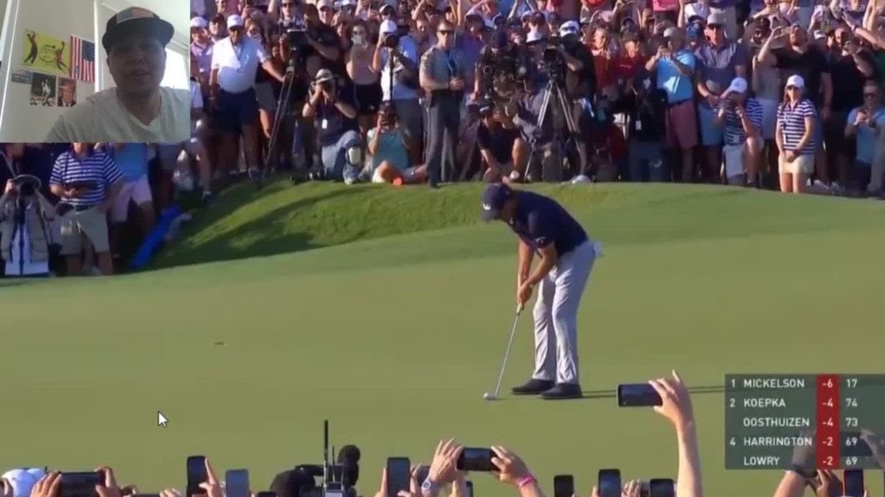 2021 PGA フィルミケルソン優勝の瞬間❗アメリカンな喜び❗
