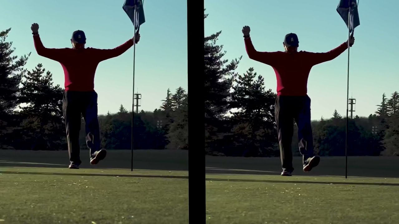 【似てる？】タイガーウッズ　2022年 寅年　相武カントリー　八王子市のゴルフ場