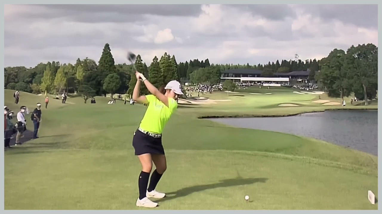 祝ツアー8勝目【ゴルフ】 古江彩佳　スイング