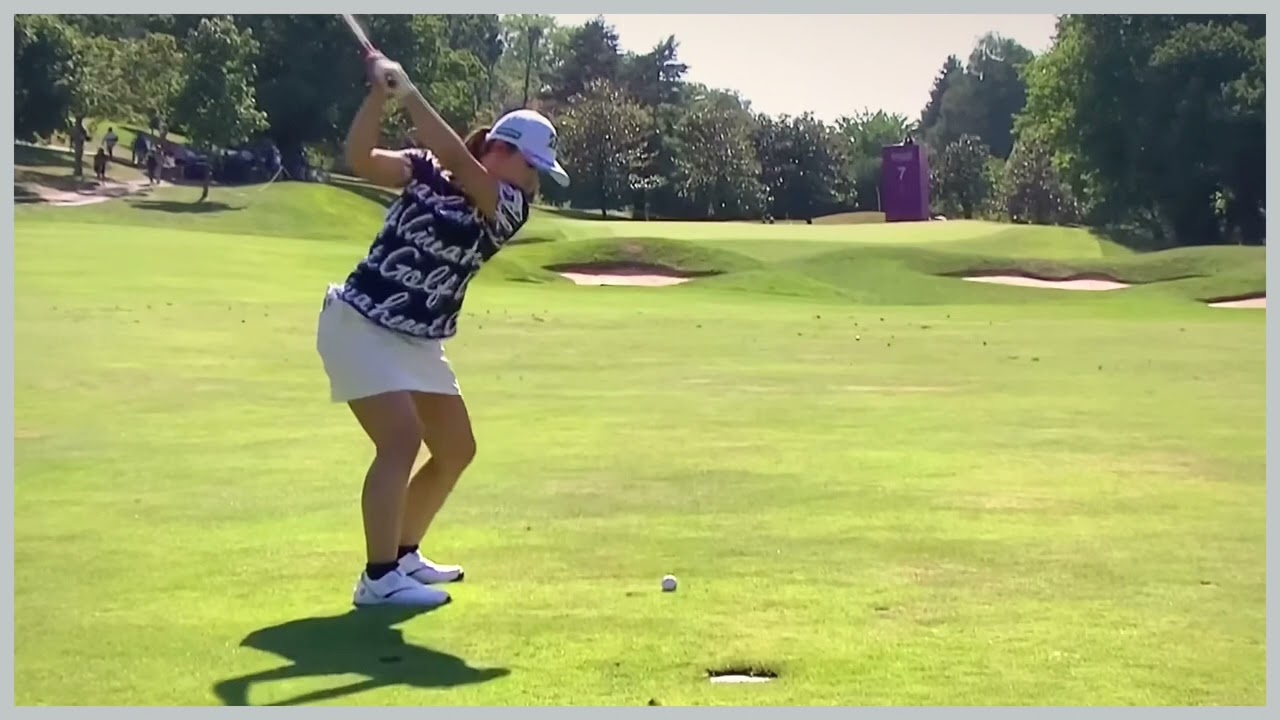 【ゴルフ】 古江彩佳　スイング