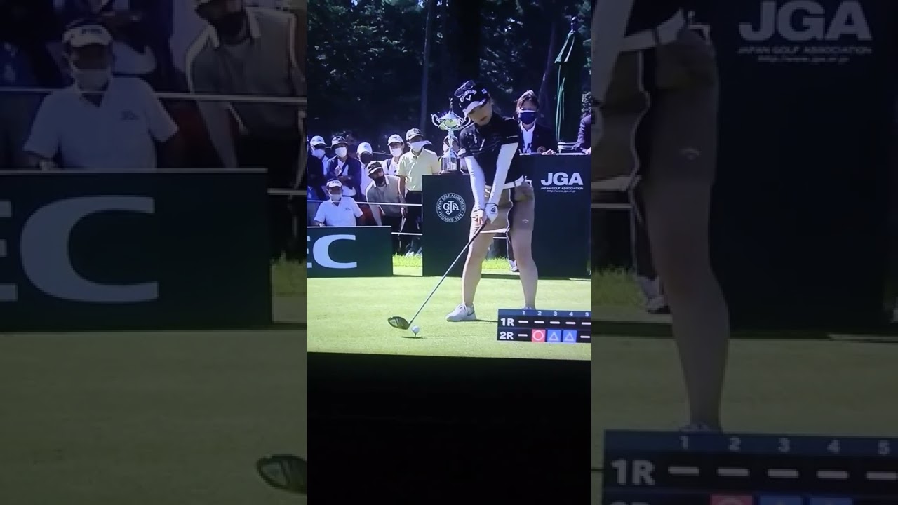 西村優菜  日本女子オープンゴルフ  #shorts #ショート #西村優菜