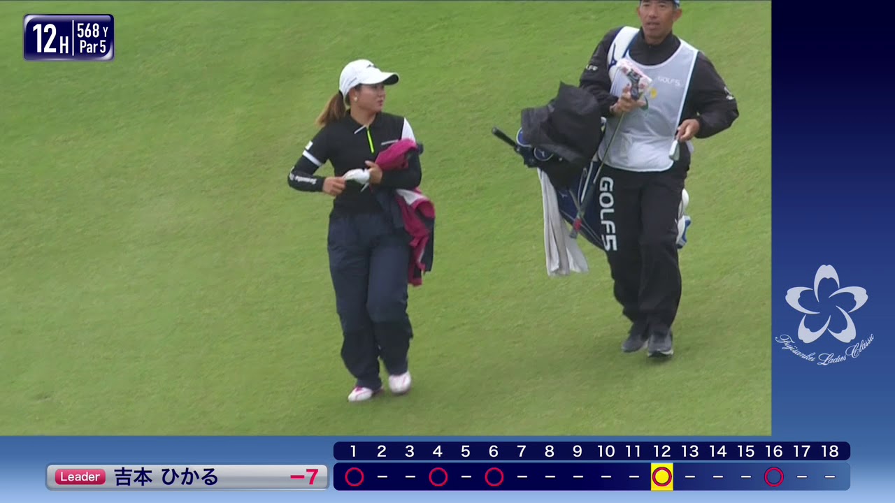 【公式】吉本ひかる選手「38thフジサンケイレディスクラシック2019」第2日単独首位･ハイライト