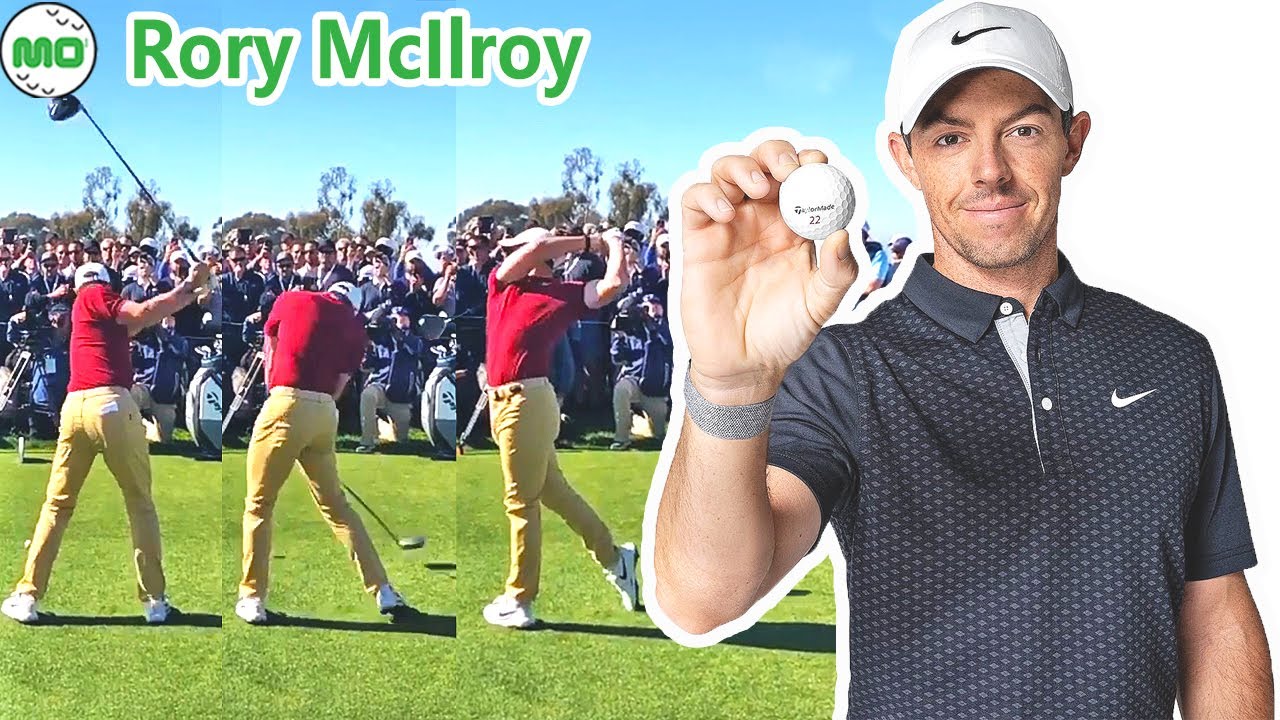 ロリー・マキロイ Rory McIlroy﻿ 北アイルランドの男子ゴルフ スローモーションスイング!!!