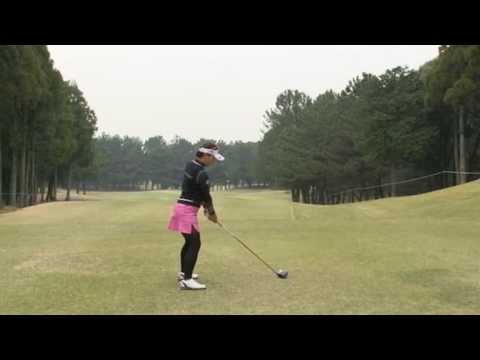 有村 智恵 ショット映像 後方（スロー再生）