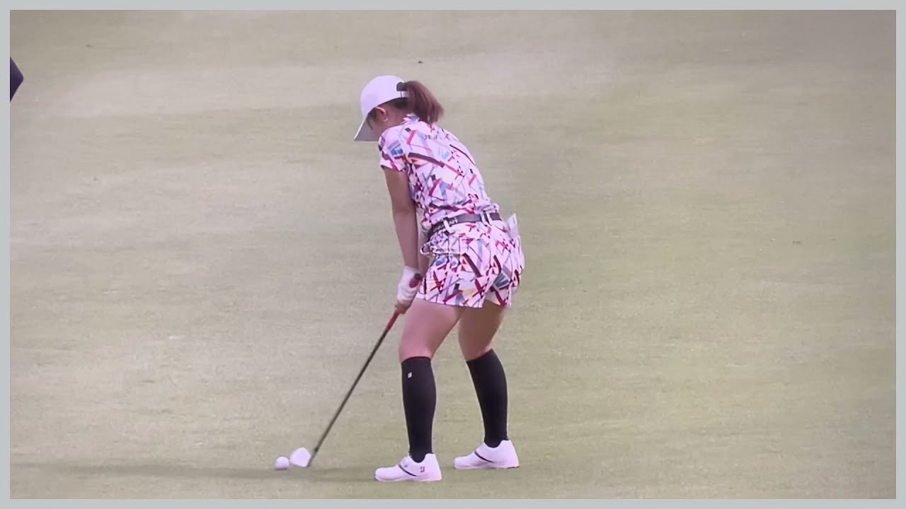 【ゴルフ】 古江彩佳　スイング