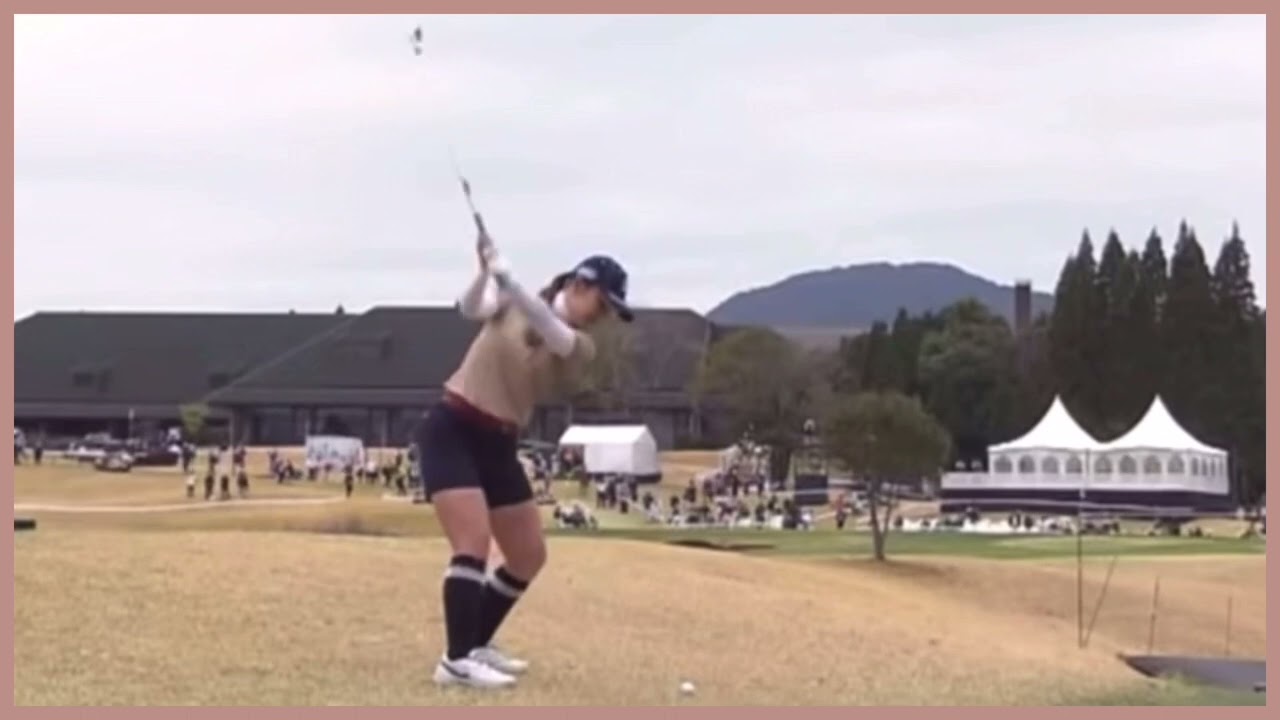 【ゴルフ】 吉田優利　スイング