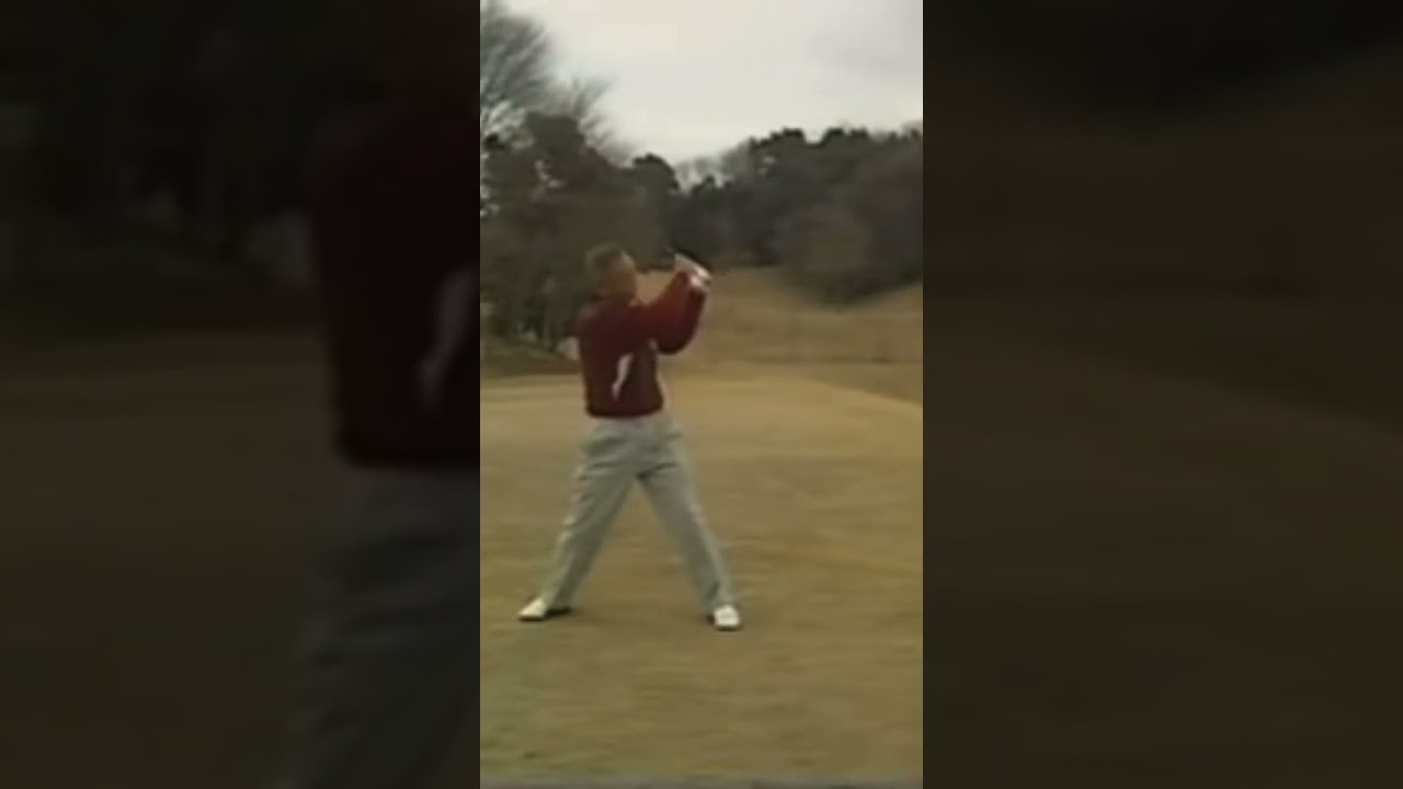 ジャンボ尾崎・青木功を育てた《林由郎流》高い球は〝右膝を止める〟　 #golf #golfsport #playgolf #ドライバー #パーシモンhage #林由郎
