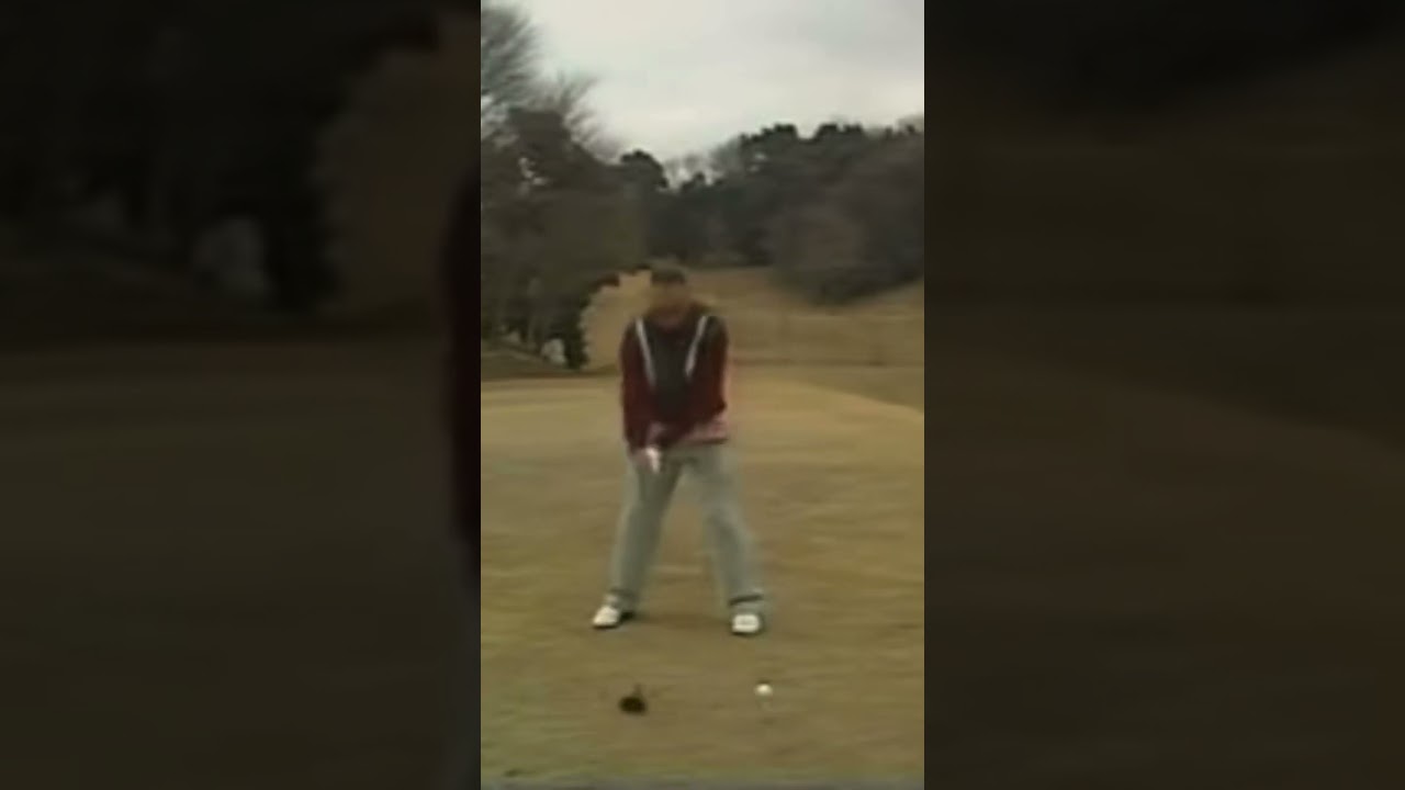 ジャンボ尾崎・青木功を育てた《林由郎流》低い球は〝左肘をよせる〟　 #golf #golfsport #playgolf #ドライバー #パーシモンhage #林由郎