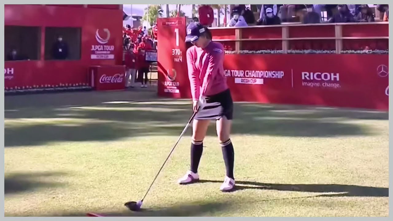 【ゴルフ】 堀 琴音　スイング