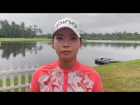 「シェブロン選手権」初日を終えた渋野日向子のインタビューが届きました【動画】