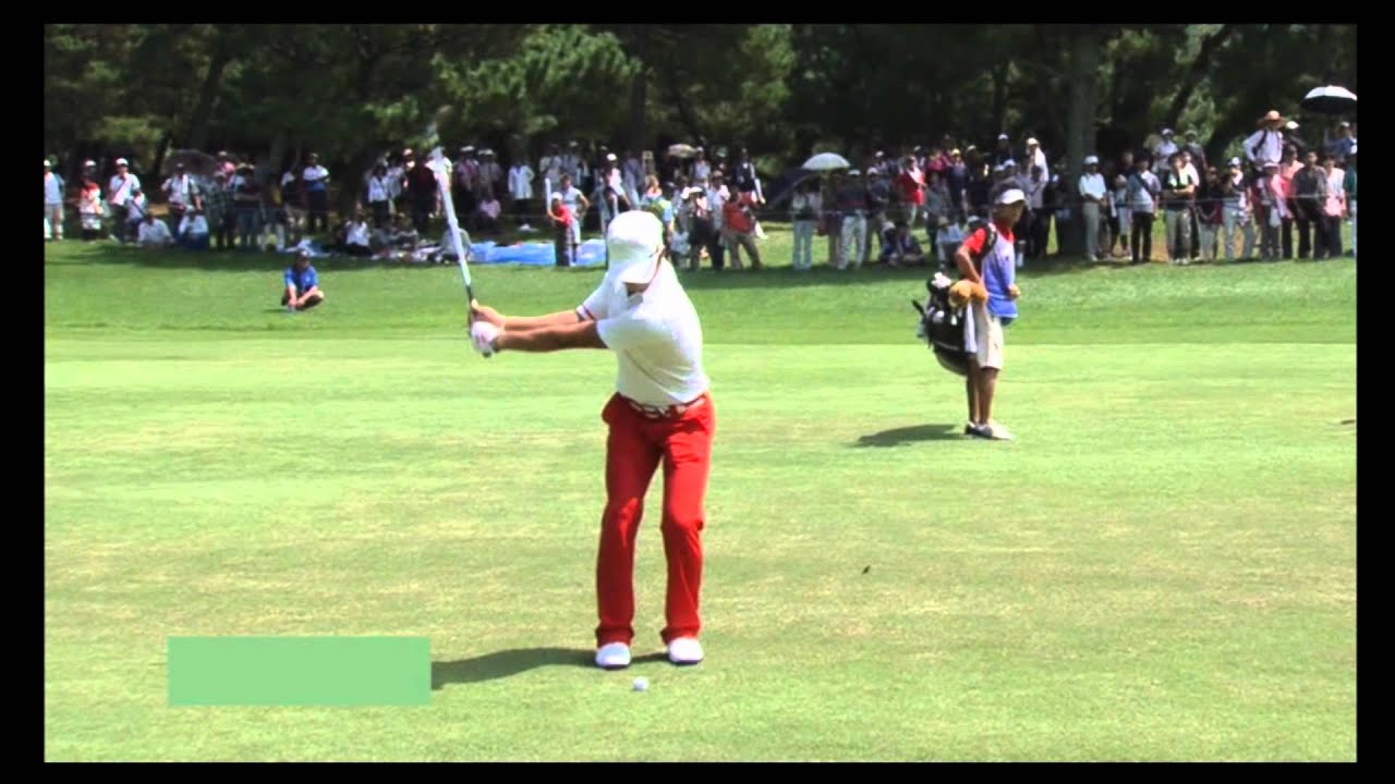 石川遼選手　ピッチショット解析