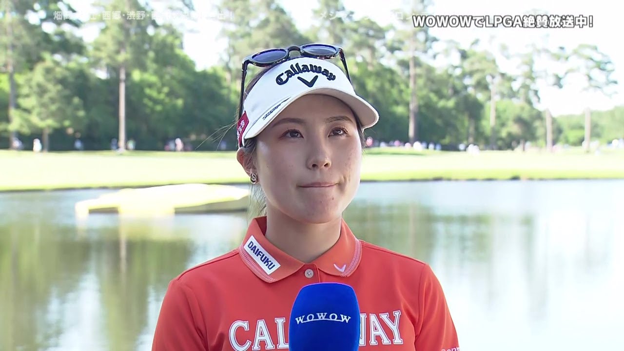 西村優菜 第3日終了後インタビュー／メジャー シェブロン・チャンピオンシップ【WOWOW】