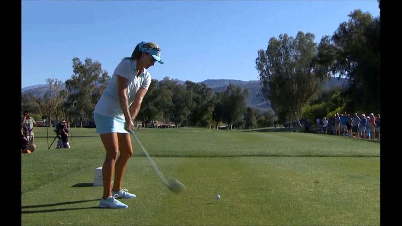 レキシー・トンプソン　　スイング解析