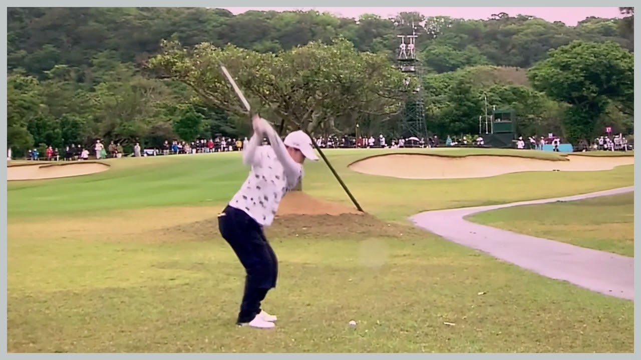 【ゴルフ】 西郷真央　スイング
