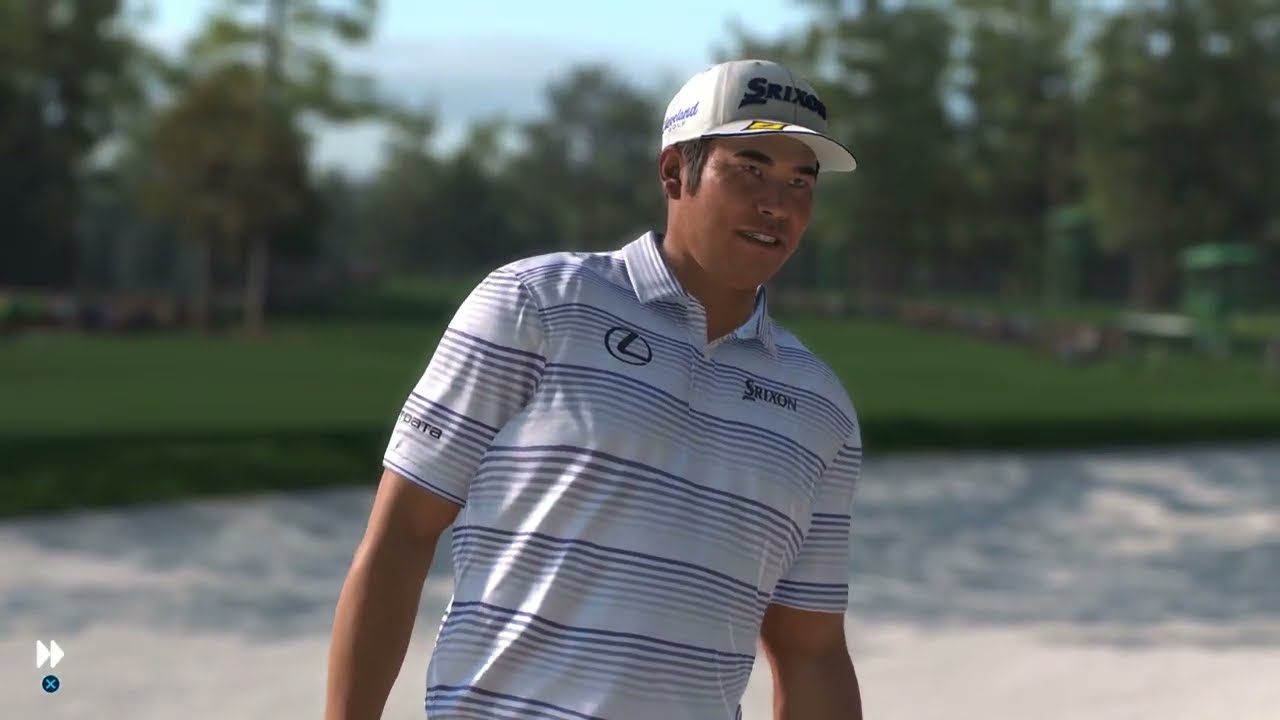 PS5 EAスポーツPGAツアー オーガスタを松山英樹でプレイ！