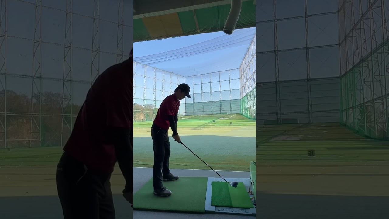 1週間ぶりの練習 #golf #ゴルフ #shorts #タイガーウッズ