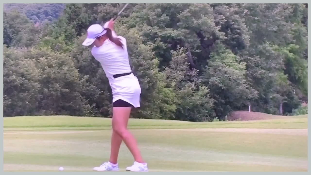 【ゴルフ】 稲見萌寧　スイング